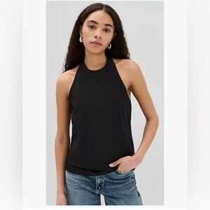 NWT Rag and Bone Black Halter Top